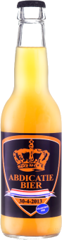 Abdicatiebier fles 0,33 liter